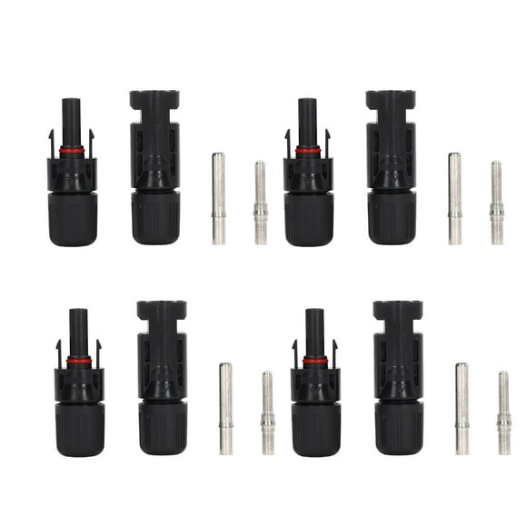 Solar Panel Connector,4 Sets Solar Photovoltaic PV Wire Connector PV Connector Enhanced Features