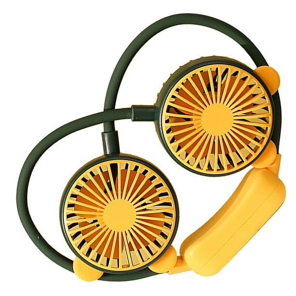 Ventilador de cuello portátil BuyWeek Carga USB mini ventilador flexible