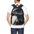 thumbnail image 6 of Daiia Red Black Ink Style Bald Eagle Backpack for Men and Women -Durable Backpack Large Capacity, Water-Resistant Bag with Adjustable Straps and Laptop Compartment, 6 of 9