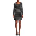 thumbnail image 2 of Nine.Eight Women's Long Sleeve T-Shirt Dress, 2 of 5