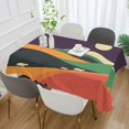 thumbnail image 2 of Yayeee Tablecloths 60" x 108" Rectangle Wrinkle Resistant Party Table Cover, Purple Mountain, 2 of 8