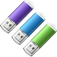 thumbnail image 1 of Clé USB 16 Go Lot 3 Grande Capacité Clé USB 2.0 Clé Support de Rangement, 1 of 5