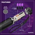 thumbnail image 4 of Linterna de luz negra UV KOBRA 128 LED 23W 390-395nm (negra), 4 of 7