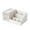 White, variant on Bdday Plastic Drawer Storage Small Item Cosmetics Drawer Storage Box Desktop Storage Miscellaneous Classification Storage Box Home Storage