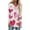 #_001White, variant on Hogleaql Valentines Day Tops for Women V-Neck Comfy Long Sleeve Shirts Love Heart Print Dressy Lounge Loose Mid-Length Blouse Watermelon Red S