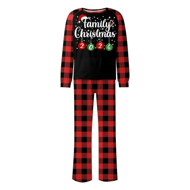 Pyjamas de Noël Assortis pour Hommes Ensembles de Pyjamas de Vacances pour la Famille