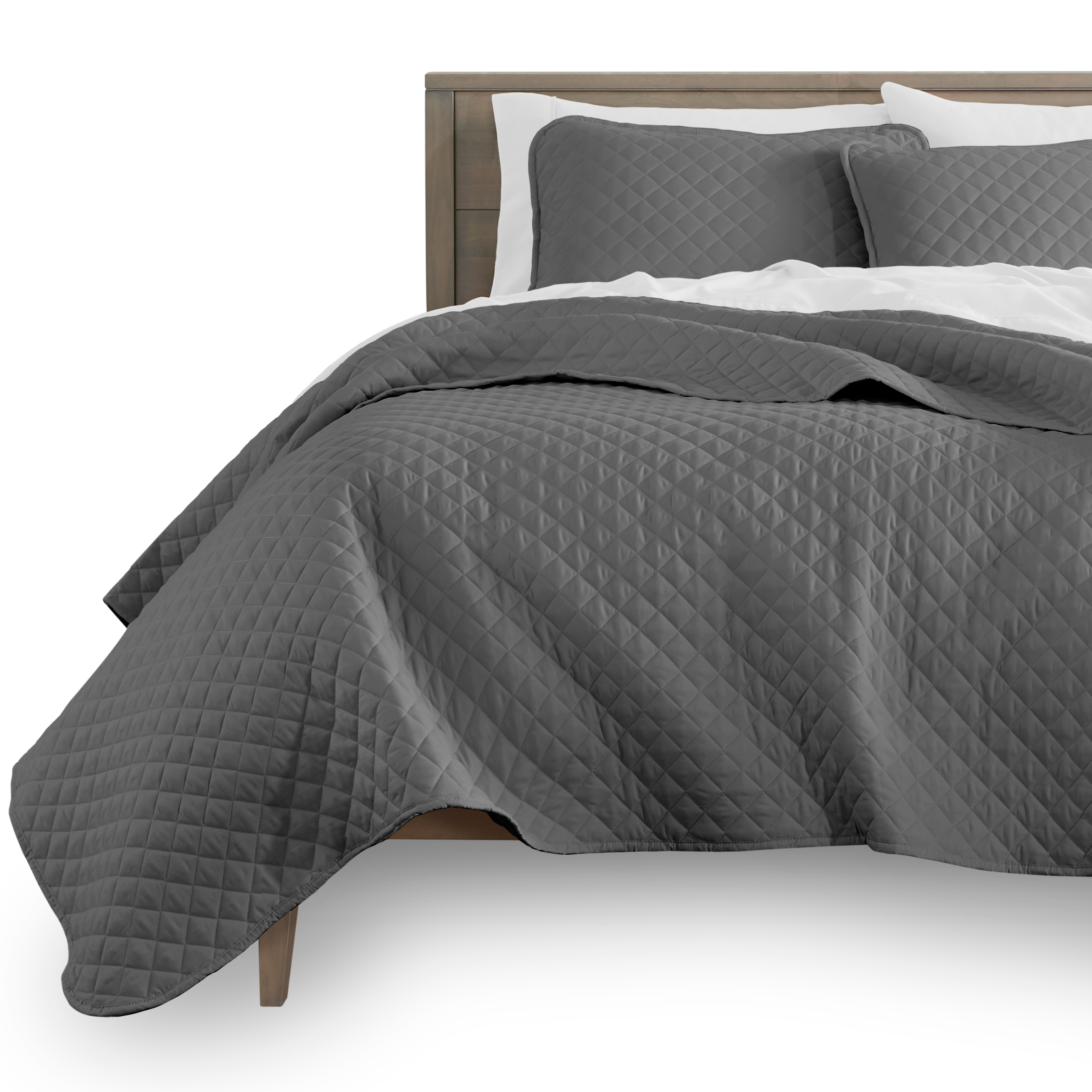 Bedroom Decor Sophia Medallion Design Chenille Bedspread with Textured Sides and Fringe Border