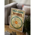thumbnail image 3 of LOLUIS Self Care Wheel Poster, Vintage Mental Health Awareness Posters, Therapy Counseling Wall Art Home Office Decor DS2(Unframed 24"x36"), 3 of 7
