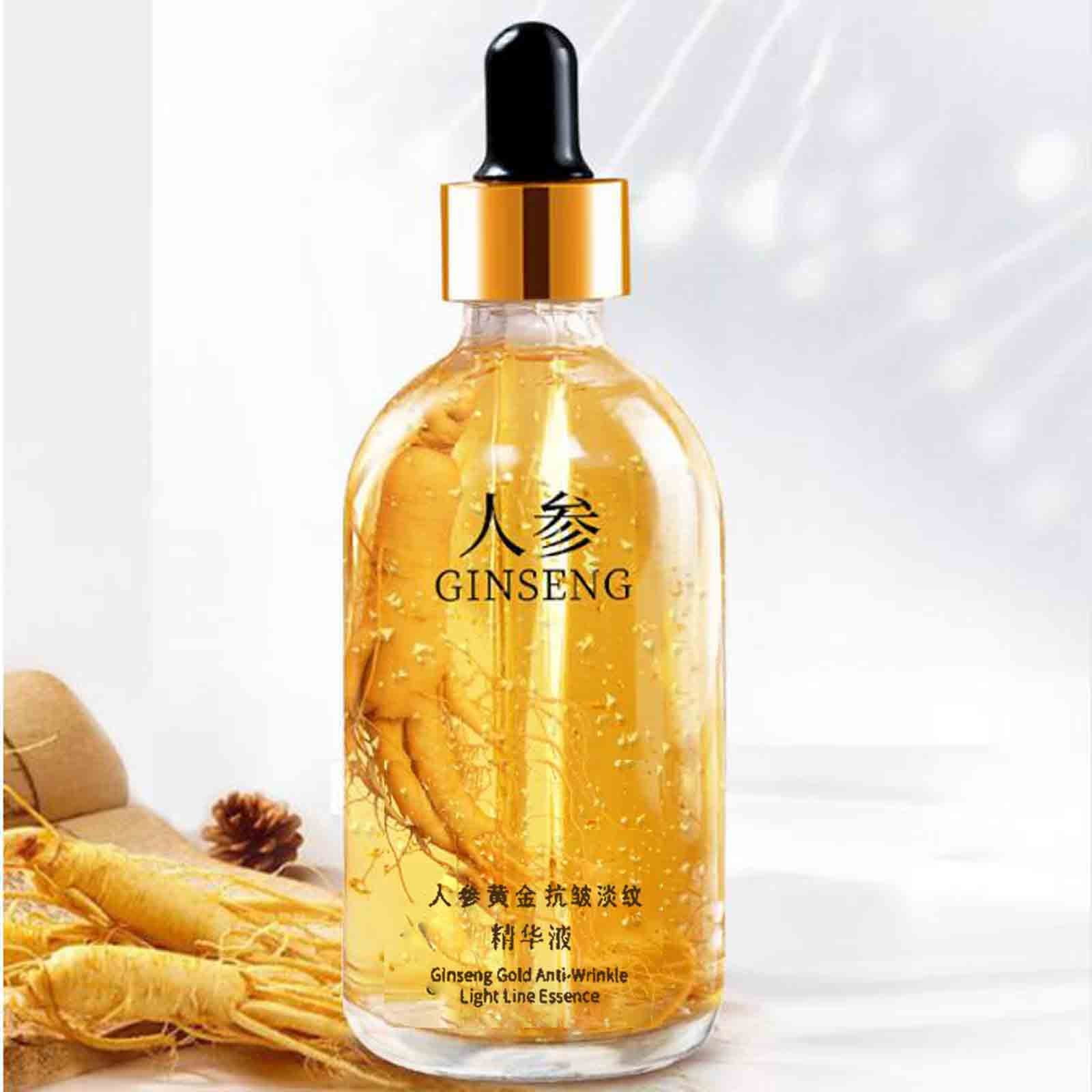 Gzwccvsn Ginseng Polypeptide Anti-Ageing Essence, Ginseng Gold