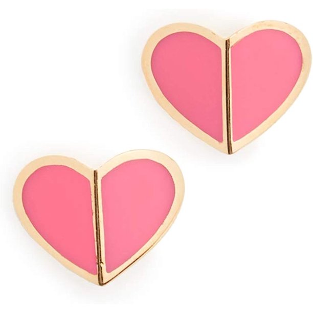 Kate Spade New York Women's Heritage Spade Small Heart Studs Earrings