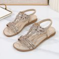 thumbnail image 4 of Zapatos Verano Sandalias Vestir para Bohemia Diamantes Imitación Mujer, 4 of 9