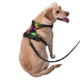 thumbnail image 3 of Lsque Bright Mushrooms Dog Harness, No-Pull Pet Harness with 2 Leash Clips, Adjustable Soft Padded Dog Vest with Easy Control Handle for Large Dogs-Small, 3 of 9