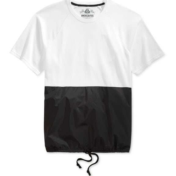 American Rag Mens Mixed-Media Active Embellished T-Shirt