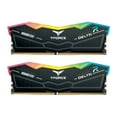 thumbnail image 1 of Teamgroup T-Force Delta Rgb Ddr5 Ram 64 Go (2x32 Go) 6000Mhz Pc5-48000 Cl38 Intel Xmp 3.0 & Amd Expo Compatible Module de Mémoire de Bureau Ram Noir - Ff3D564G6000Hc38Adc01, 1 of 5