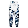 thumbnail image 5 of Owordtank Womens Casual Summer Print Trouser Elastic Pants, 5 of 5
