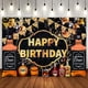 thumbnail image 5 of Fondo de cumpleaños con temática de whisky, fondo fotográfico vintage, decoración de fiesta en dorado y negro, pancarta para mesa de pastel para hombres, 30, 40 y 50 años, 5 of 5