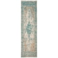 thumbnail image 2 of SAFAVIEH Classic Vintage Bedinn Oriental Polyester Runner Rug, Aqua, 2'3" x 8', 2 of 7