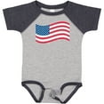 thumbnail image 3 of Inktastic Grunge American Flag Boys or Girls Baby Bodysuit, 3 of 5