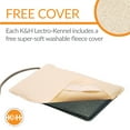 thumbnail image 5 of K&H Pet Products Original Lectro-Kennel Outdoor Heated Dog Pad with Free Cover Black Large 28.5 X 22.5 Inches, 5 of 11