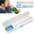 thumbnail image 4 of Toothbrush Sterilizer Toothbrush Sterilizer Box Toothbrush Sanitizer Uv Toothbrush Sanitizer UV Toothbrush Sterilizer Box Portable Toothbrush Head Clean Disinfection Sanitizer Blue ANGGREK Otros, 4 of 8