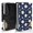 Sun and Moon Gothic Pattern, variant on Moth and Skeleton Gothic Pattern Aluminum Tactical Wallet, Front Pocket Wallet with Money Clip & Easy Access Notch, Aluminum Construction Gifts for Daily Office Travel