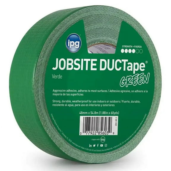 Intertape Polymer Group 20C-GR2 1.87 in. x 60 Yard Green General Purpose Duct Tape