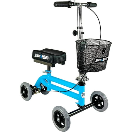 KneeRover Kids Knee Walker Child Knee Scooter Pediatric Crutches Alternative in Light Blue