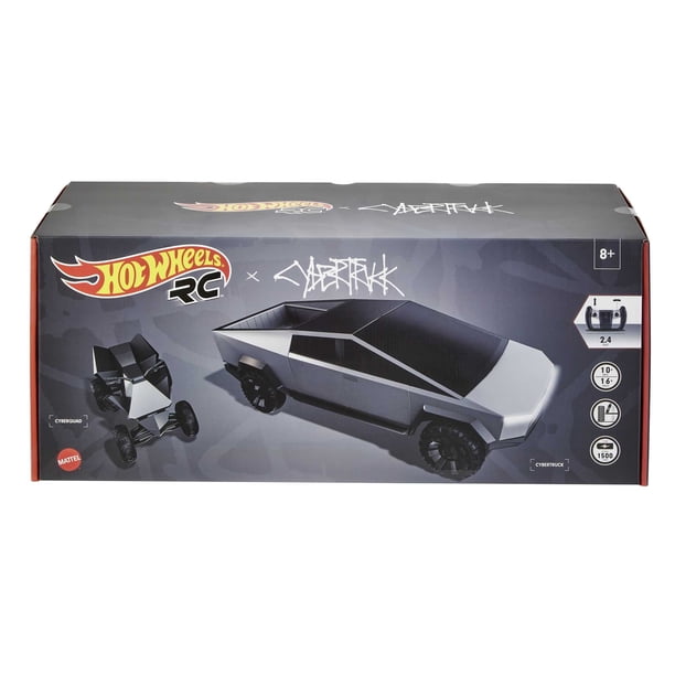 Tesla Cybertruck télécommandé de Hot Wheels, échelle 1/10