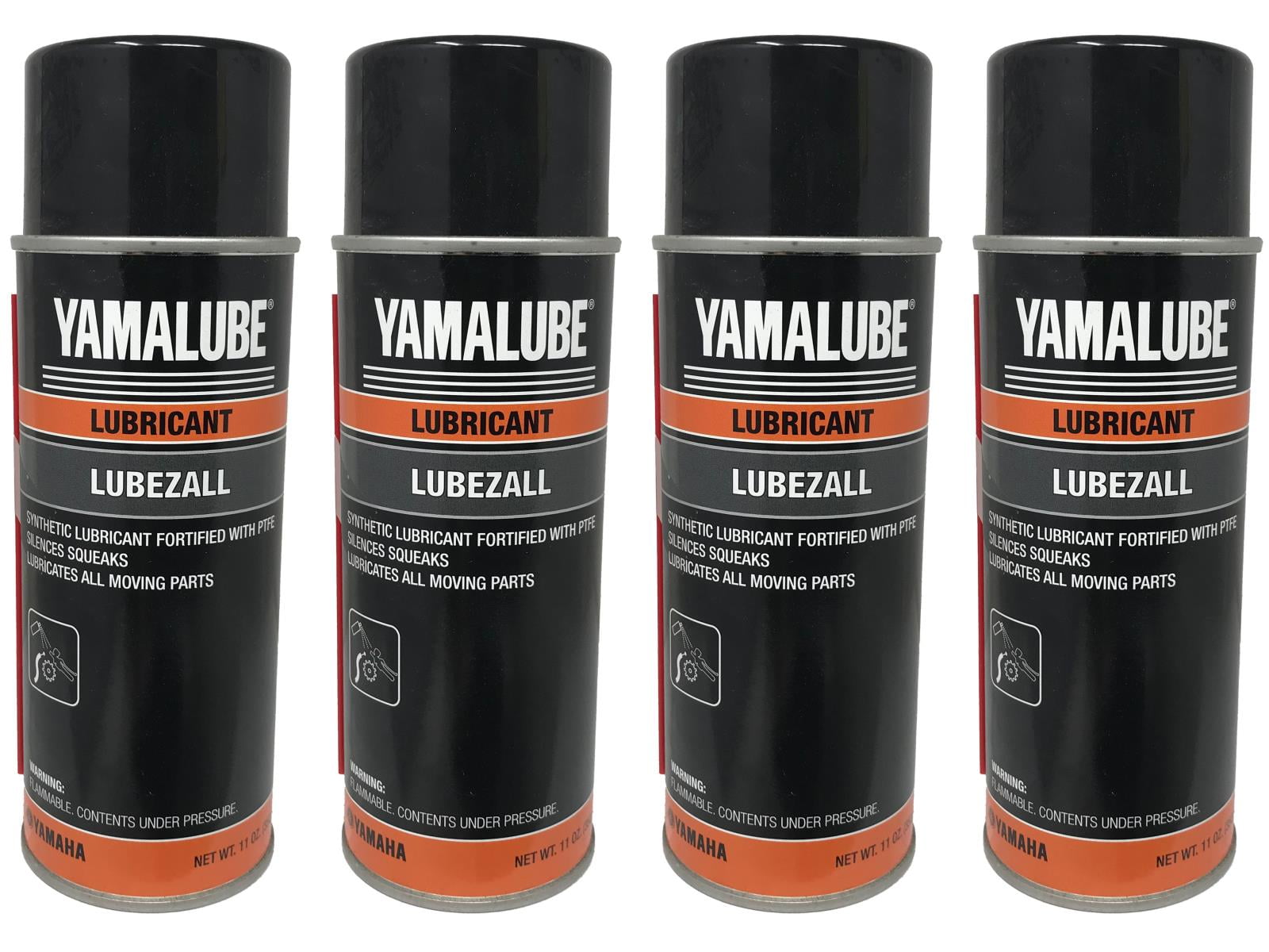 Yamaha Genuine OEM Lubricant "Lubezall" 4 Pack