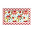 thumbnail image 2 of Flower Kitchen Mat Sets 2 Piece Farmhouse Anti Fatigue Waterproof Stain Resistant Floor Rug Non Slip Pioneer Flower Woman Kitchen Accessories Laundry Room Rug - 17x29 and 17x47 Inch, 2 of 5