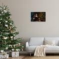 thumbnail image 3 of Stupell Industries Santa Reading by Tree Holiday Painting White Framed Art Prints Wall Art, 24 x 16, 3 of 10