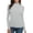 (Solid)Gray, variant on YODETEY Women's Turtleneck Tee with Long Sleeve, Womens Slim Undershirts Knit Basic Tops Shirts, Women's Plus Hot Pink,Size M