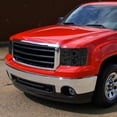 thumbnail image 2 of Nuvision for 07-14 GMC Sierra Smoked Lens Clear Corner Dual LED DRL Projector Headlights, 2 of 11