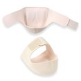 thumbnail image 1 of Qarigey Paquete de 2 cubiertas para pies, protectores de talón transpirables, protectores para aliviar el dolor, mangas de absorción de golpes, soporte Type7 NO7 Qarigey CE001396-02, 1 of 6