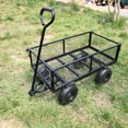 thumbnail image 3 of “Heavy-Duty Garden Wagon Cart with All-Terrain Wheels – Ideal for Transporting Firewood, Gardening Supplies & Kids’ Outdoor Toys”, 3 of 22