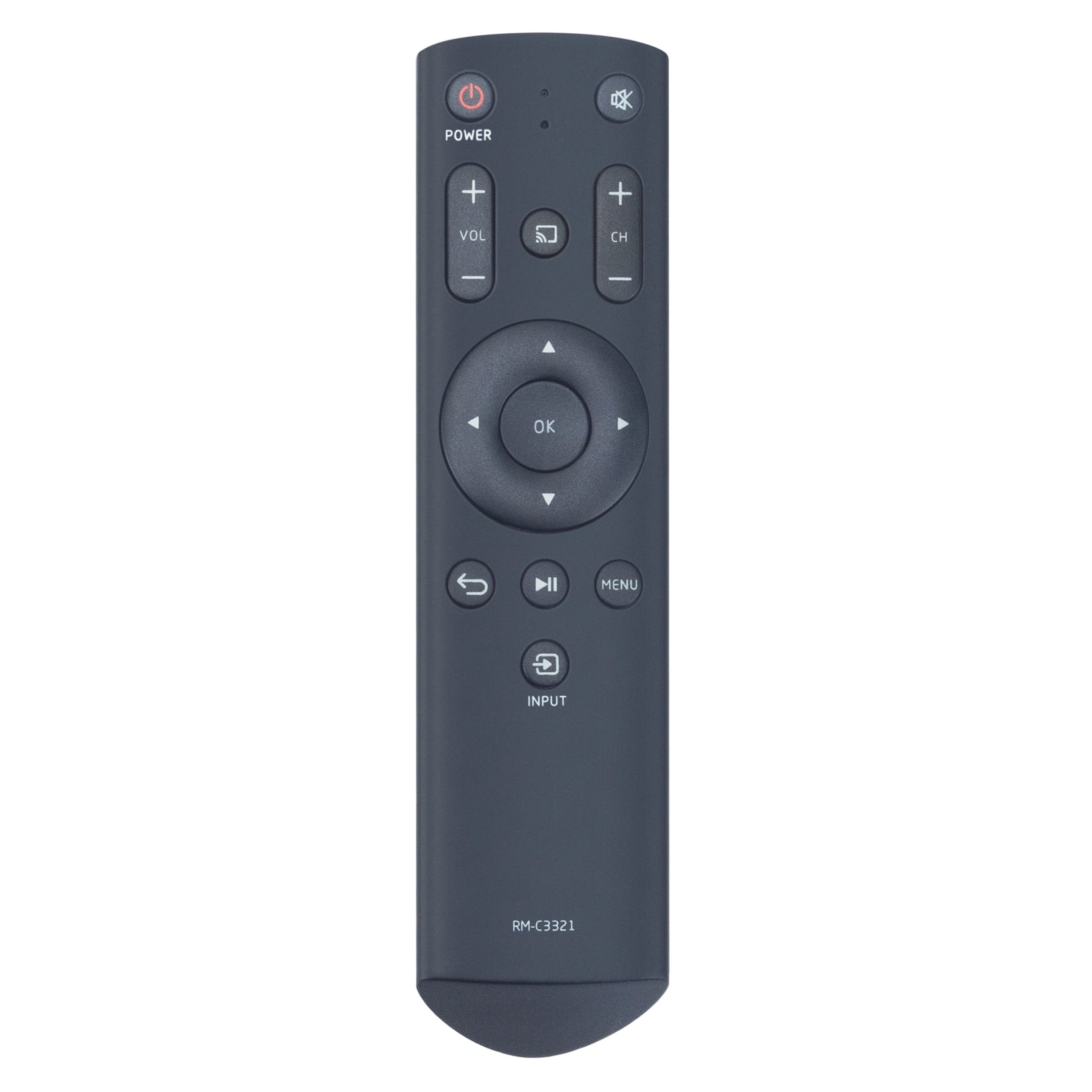 New Rm C3321 Replaced Remote Control Fit For Jvc Tv Lt 65ma875 Lt 43ma875 Lt 49ma875 Lt 55ma875 Walmart Walmart 
