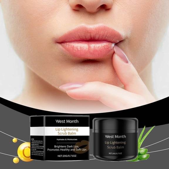 Exfoliating Lip Scrub Nourishes and Moisturizes Dry Lips, Gently Exfoliates with a Comfortable Scrub