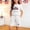 White, variant on SGFCWSX Girls 2 Piece Outfits Summer Patriotic Graphic Short Sleeve Top and Drawstring Elastic Waist Shorts Set Casual Daily Playwear White Size 7