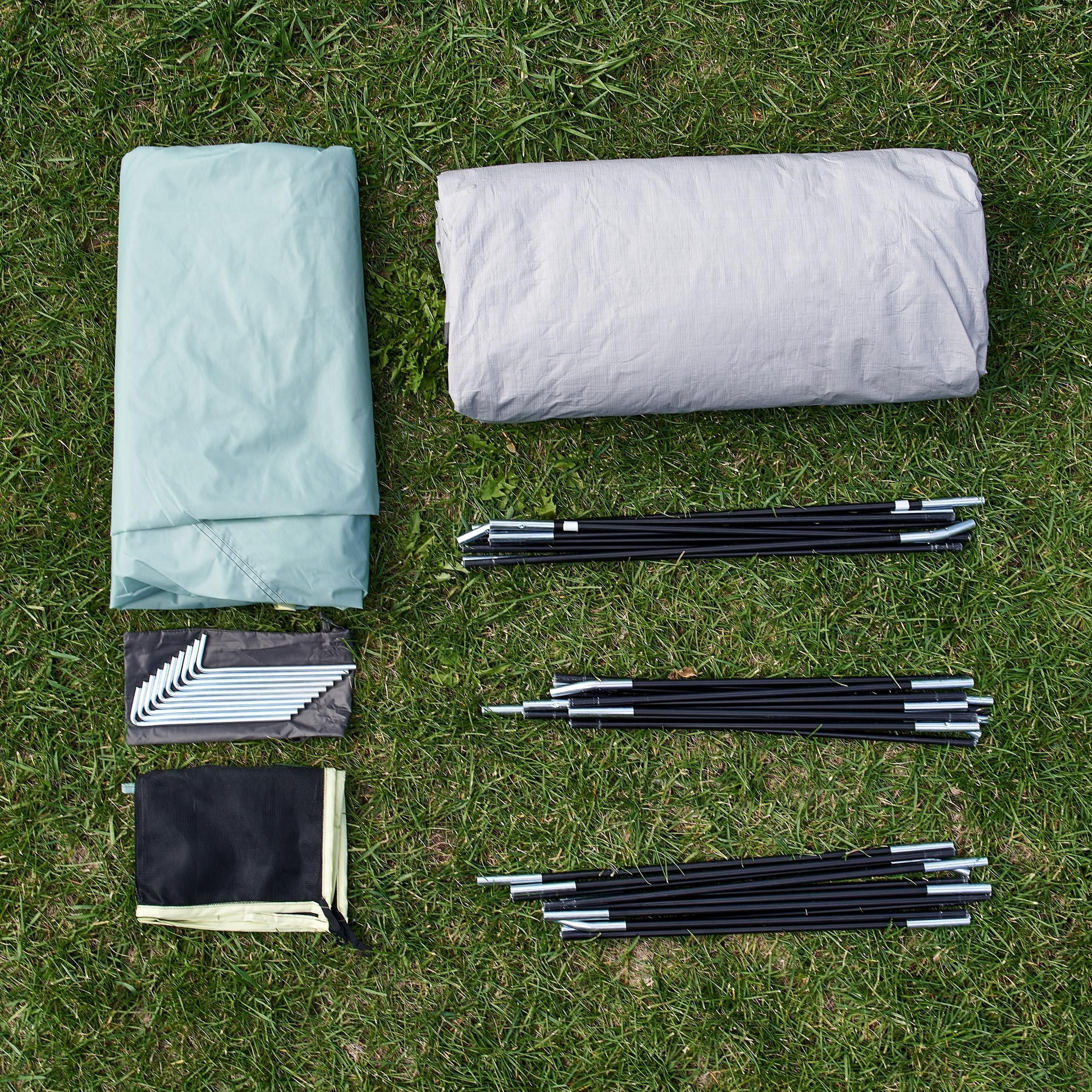 Ozark Trail 4-Person Dome Camping Tent with Awning and Easy Setup
