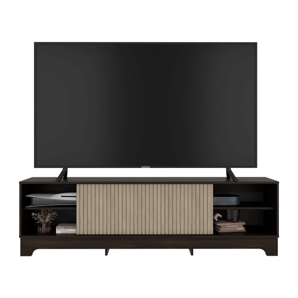 Mesa para TV Smith Nogal Europeo Virtual Muebles