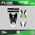 thumbnail image 3 of Kalair GFX Graphics Kit for Kawasaki KX450F (2006-2008) Flow Series, 3 of 5