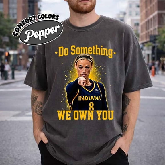 CLOTEX Sophie Cunningham, Do Something We Own You, Vintage Comfort Colors® Shirt, Black S