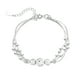 thumbnail image 2 of Pulseras para mujer, regalos para mujer, pulseras para mujer, tobilleras para hombre, pulsera con colgante de amor con personalidad y delicadas, adecuadas para todos los eslabones, pulseras para niña, 2 of 4