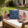thumbnail image 4 of 4th of July Throw Pillow Covers,Patriotic Cushion Cover,Memorial Day Independence Day Pillow Cases for Home Outdoor Sofa Couch Decorations, 4 of 7
