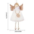 thumbnail image 3 of XWSHYW Adornos Colgantes Vestido de Gasa de Encaje con Colgante de Princesa para Niña, Bonita Muñeca Ángel para Decoración Del Hogar, 3 of 3
