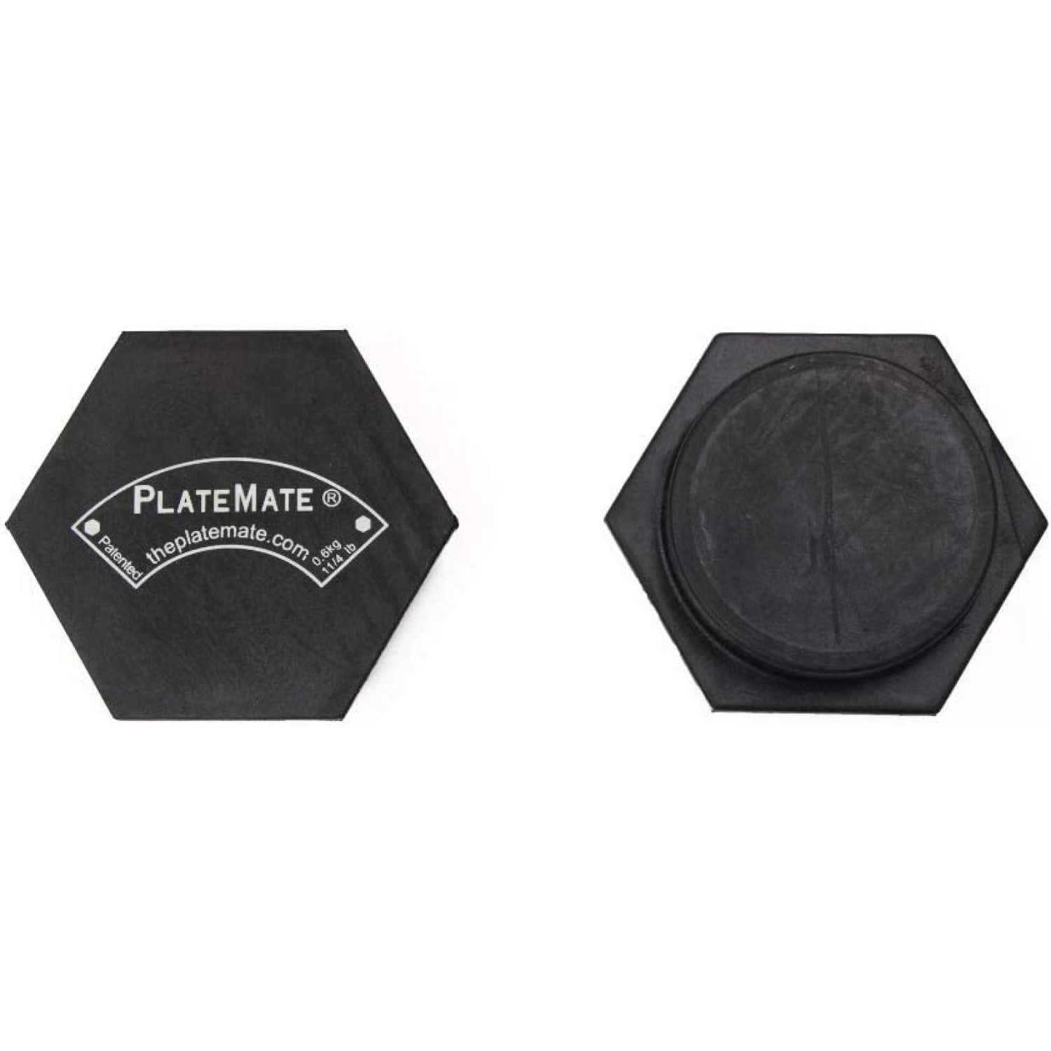 Microload Pair 1 1/4 lb. Hex Weights, Easily attaches to