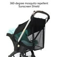 thumbnail image 4 of ZPAQI Pram Canopy Baby Stroller Sun Tent SunShade Cover Mosquito-Net for Carseat, 4 of 10