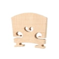 thumbnail image 3 of Uxcell Violin Bridge Maple Wood Violin Parts for 1/4 Violin, 3 of 6
