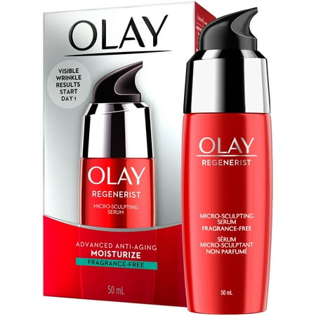 Olay Regenerist Advanced Anti-Aging Fragrance-Free Micro-Sculpting Serum, 1.7 fl oz