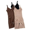 thumbnail image 5 of Women Bodysuit Shapewear Full Body Shaper Tummy Control Slimming Sheath Hip Push Up Thigh Slimmer Shapers Bodysuits, 5 of 6